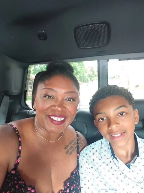 Katherine and Jack on their way to the courthouse.