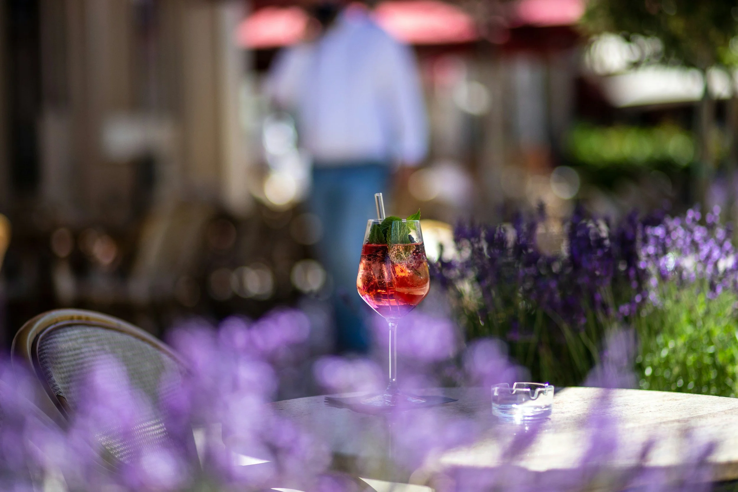 Lavender Shrub