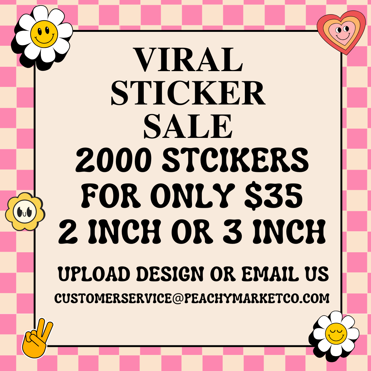 VIRAL STICKERS 2000 for $35