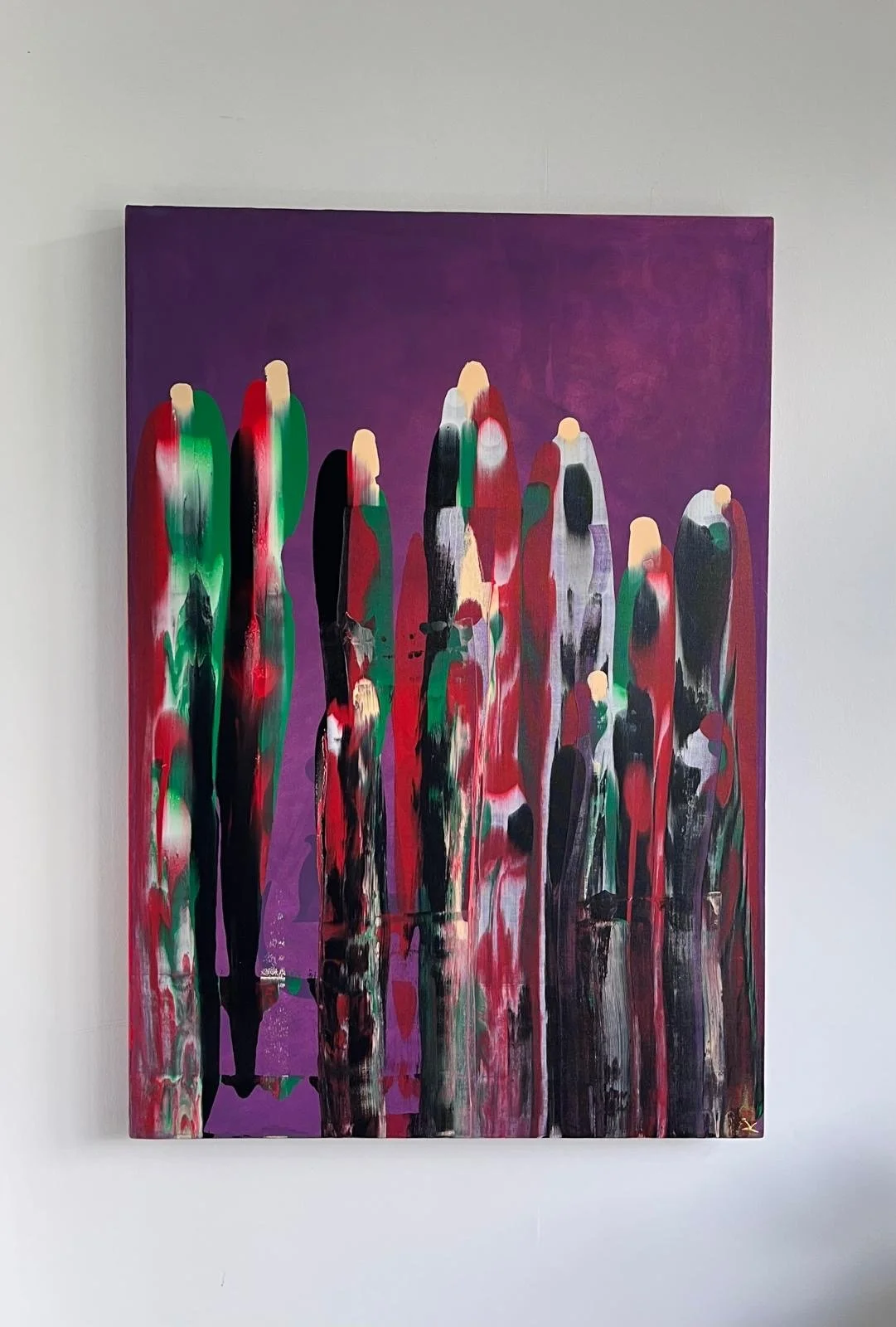 Standing Tall Acrylic Canvas Art