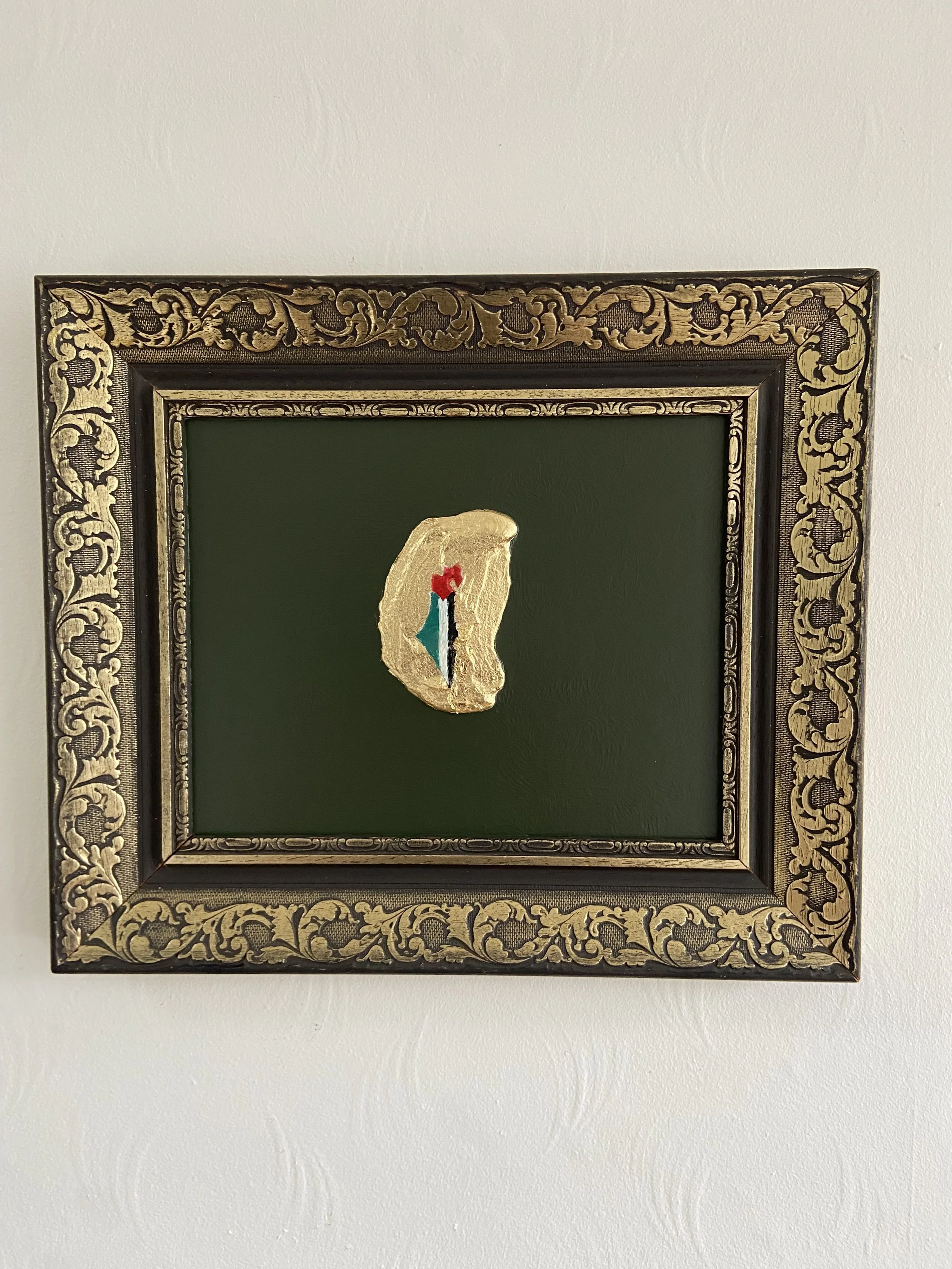 Shining Strength – Antique Framed Art