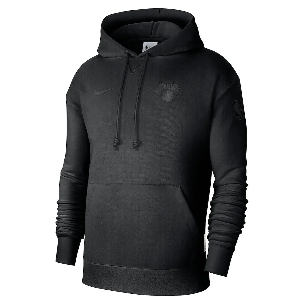 Nike NBA New York Knicks Standard Issue Hoodie - Black - Men's M