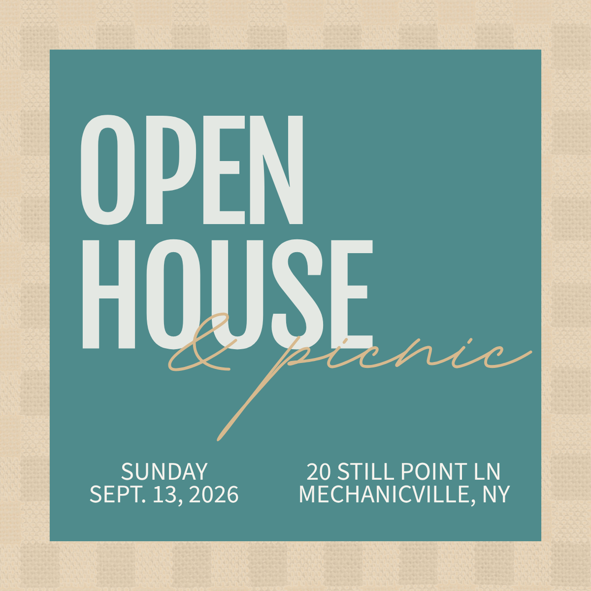 Open House: Outdoor Worship Service &amp; Free Community Picnic