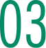 Number 03 in green on a white background.