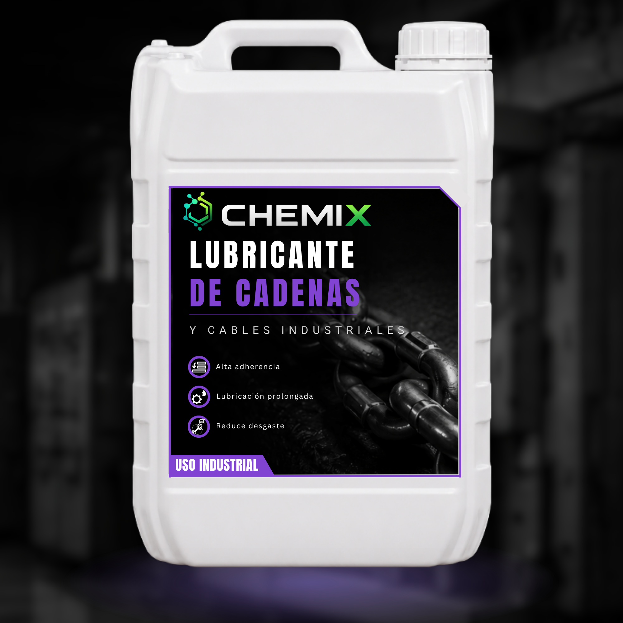 LUBRICANTE DE CADENAS Y CABLES INDUSTRIALES