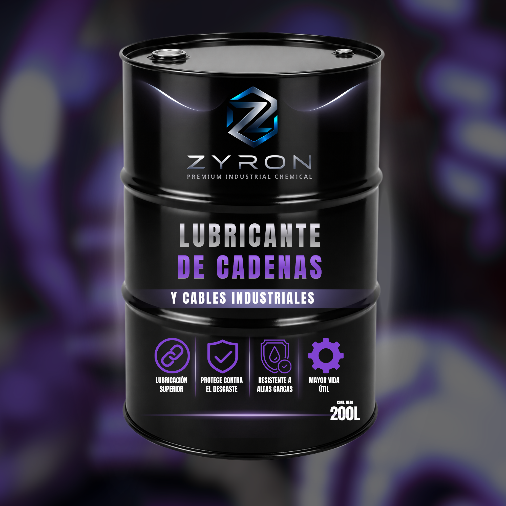 LUBRICANTE DE CADENAS Y CABLES INDUSTRIALES