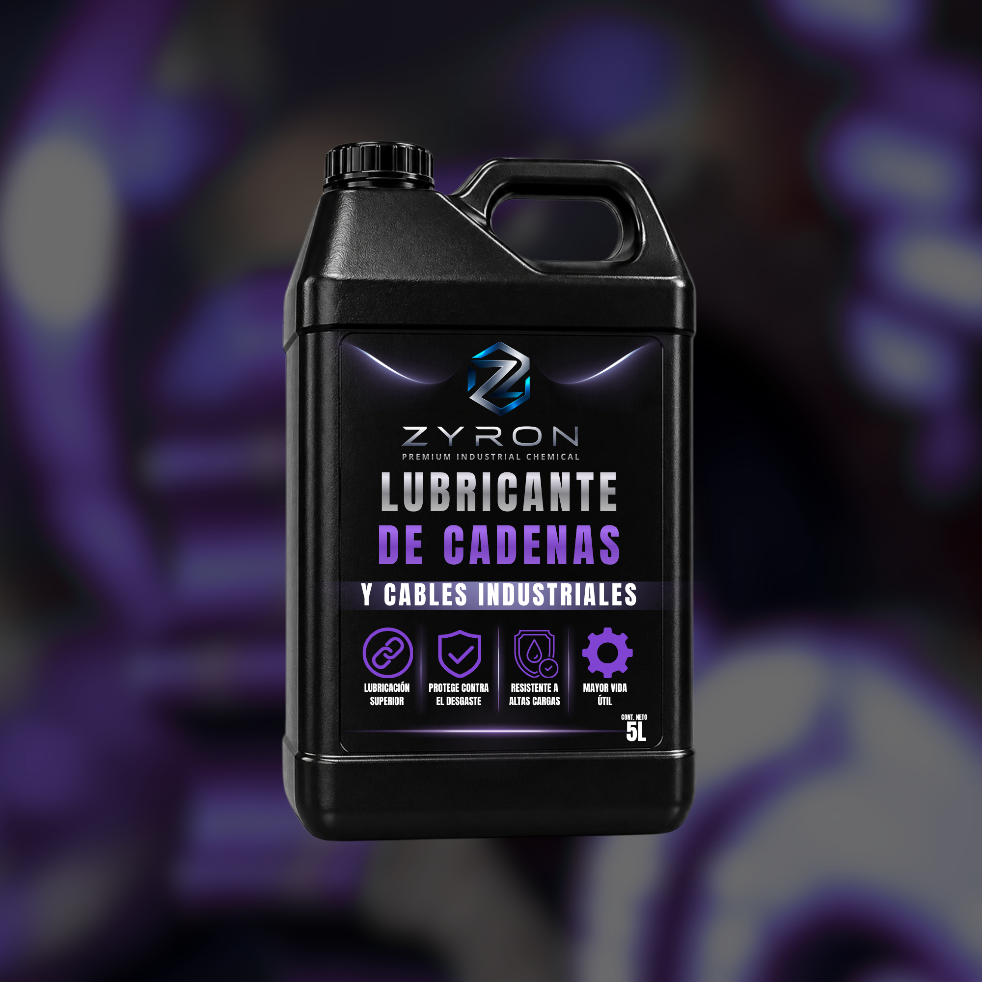 LUBRICANTE DE CADENAS Y CABLES INDUSTRIALES