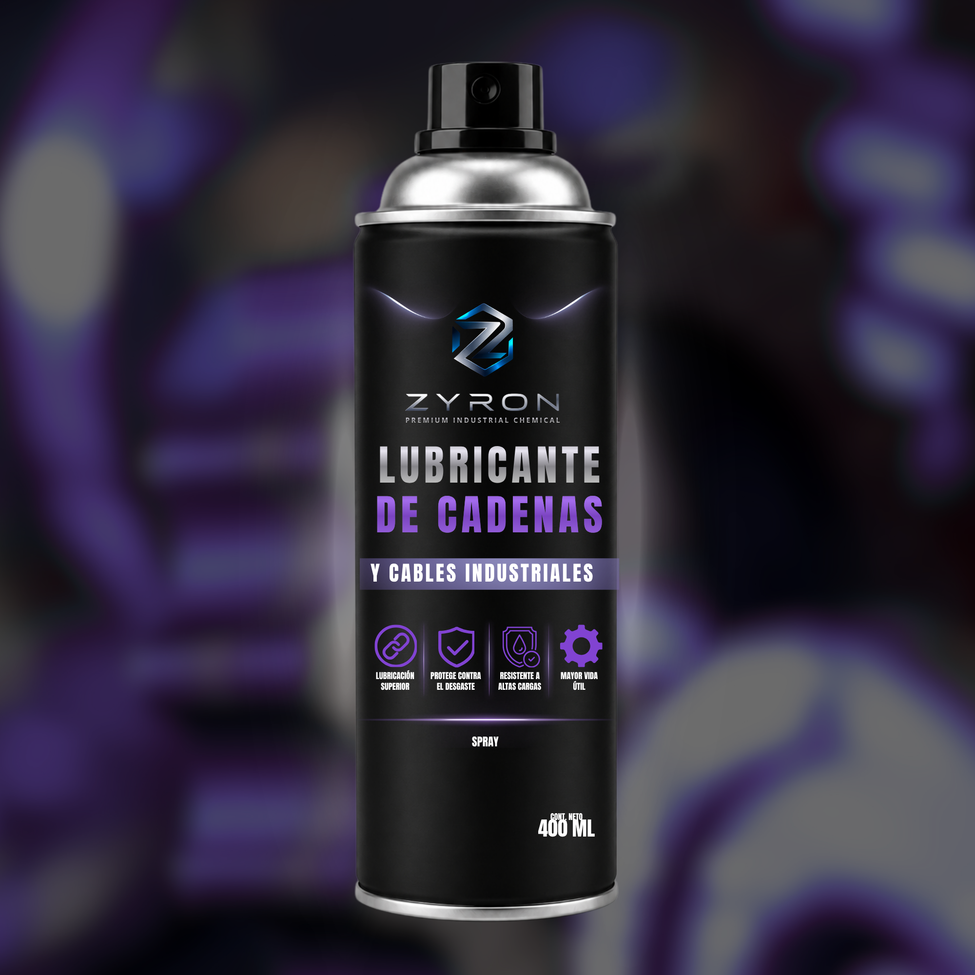 LUBRICANTE DE CADENAS Y CABLES INDUSTRIALES