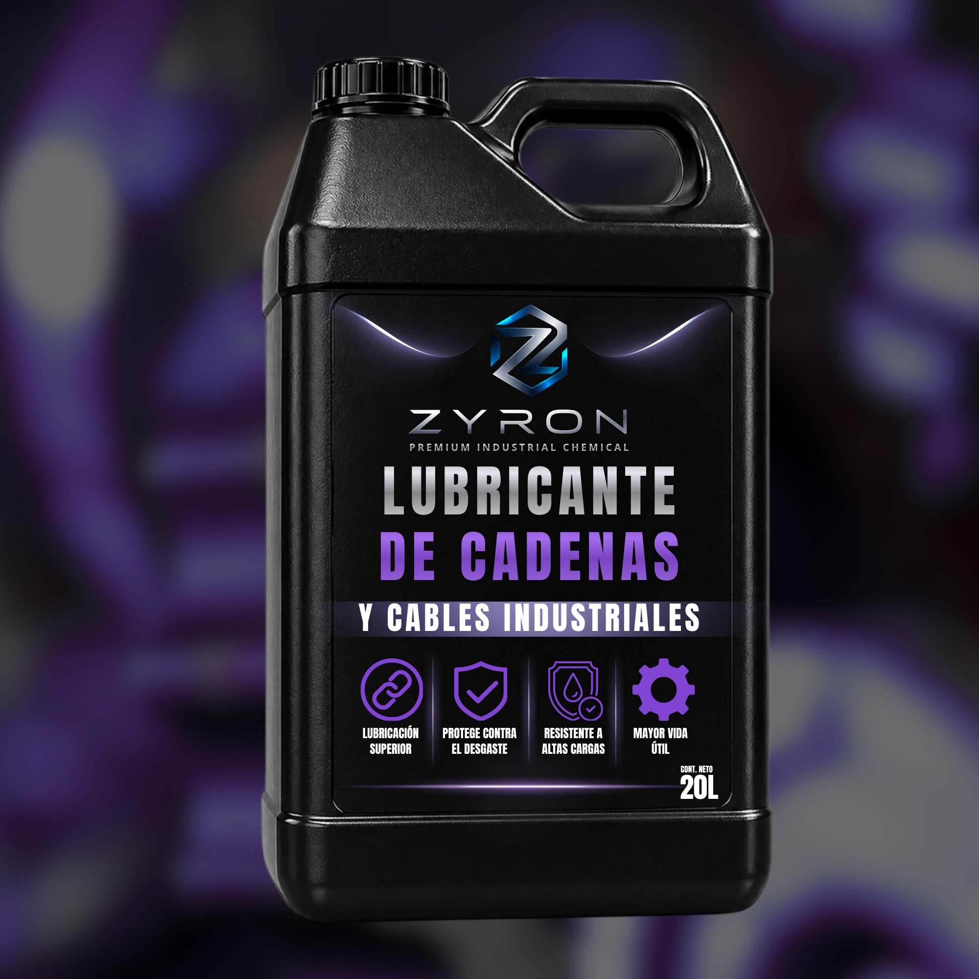 LUBRICANTE DE CADENAS Y CABLES INDUSTRIALES