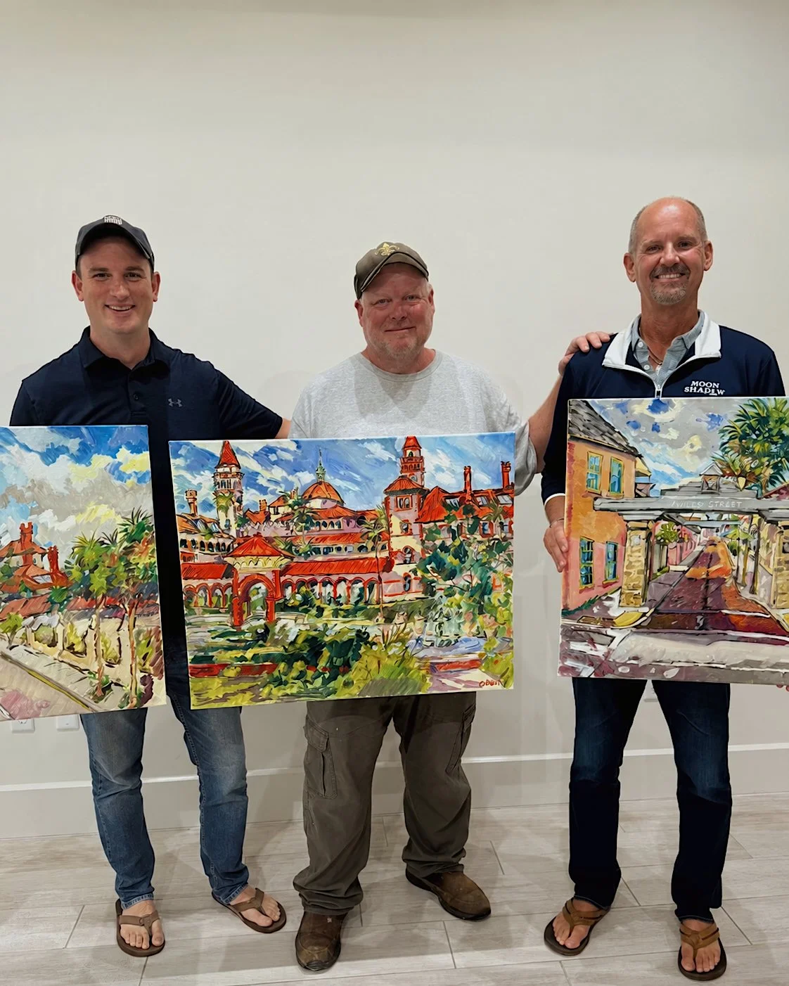 Obie art launch and display at La Casa Studios