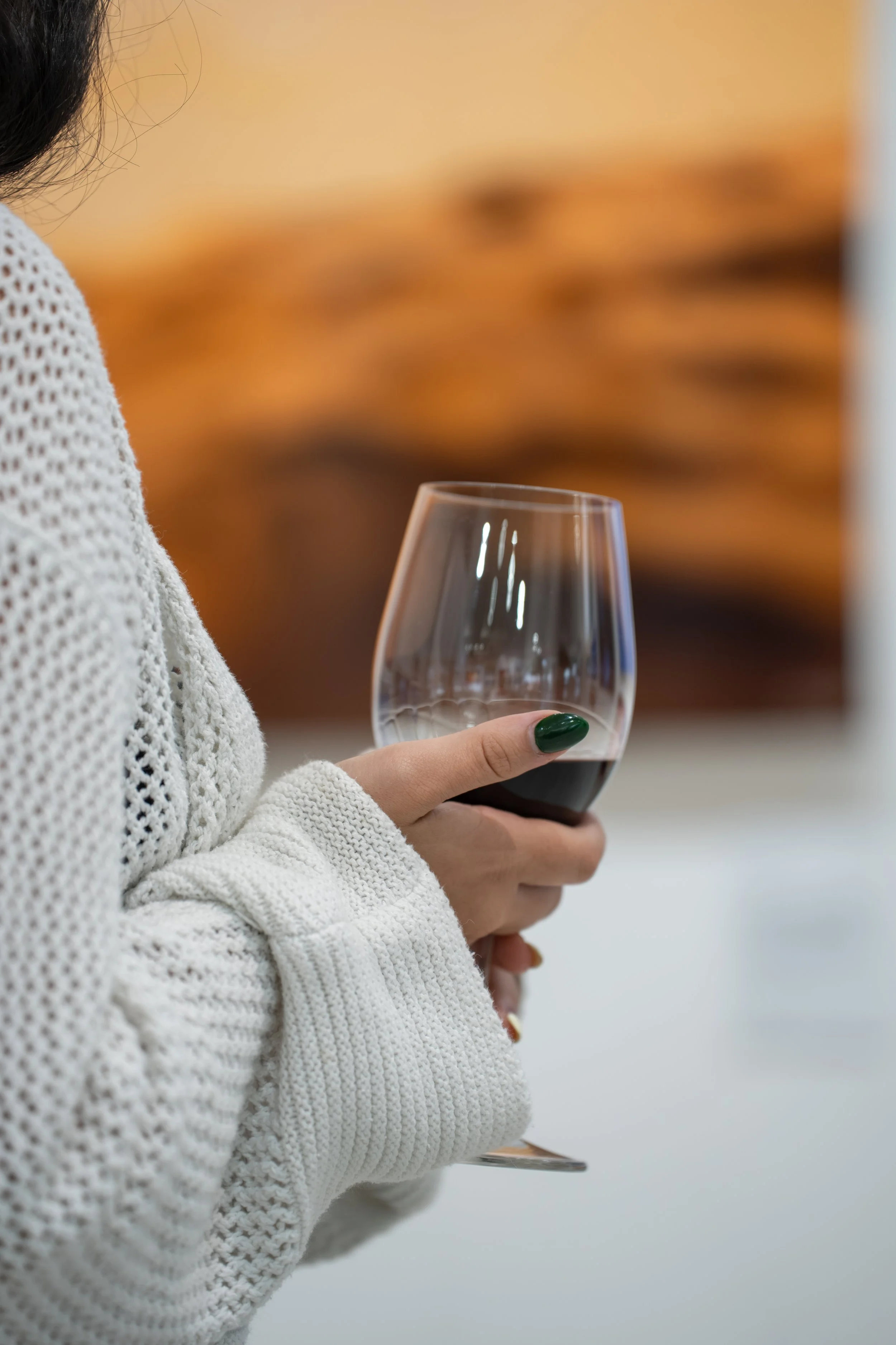 wine testing at event venue in St. Augustine