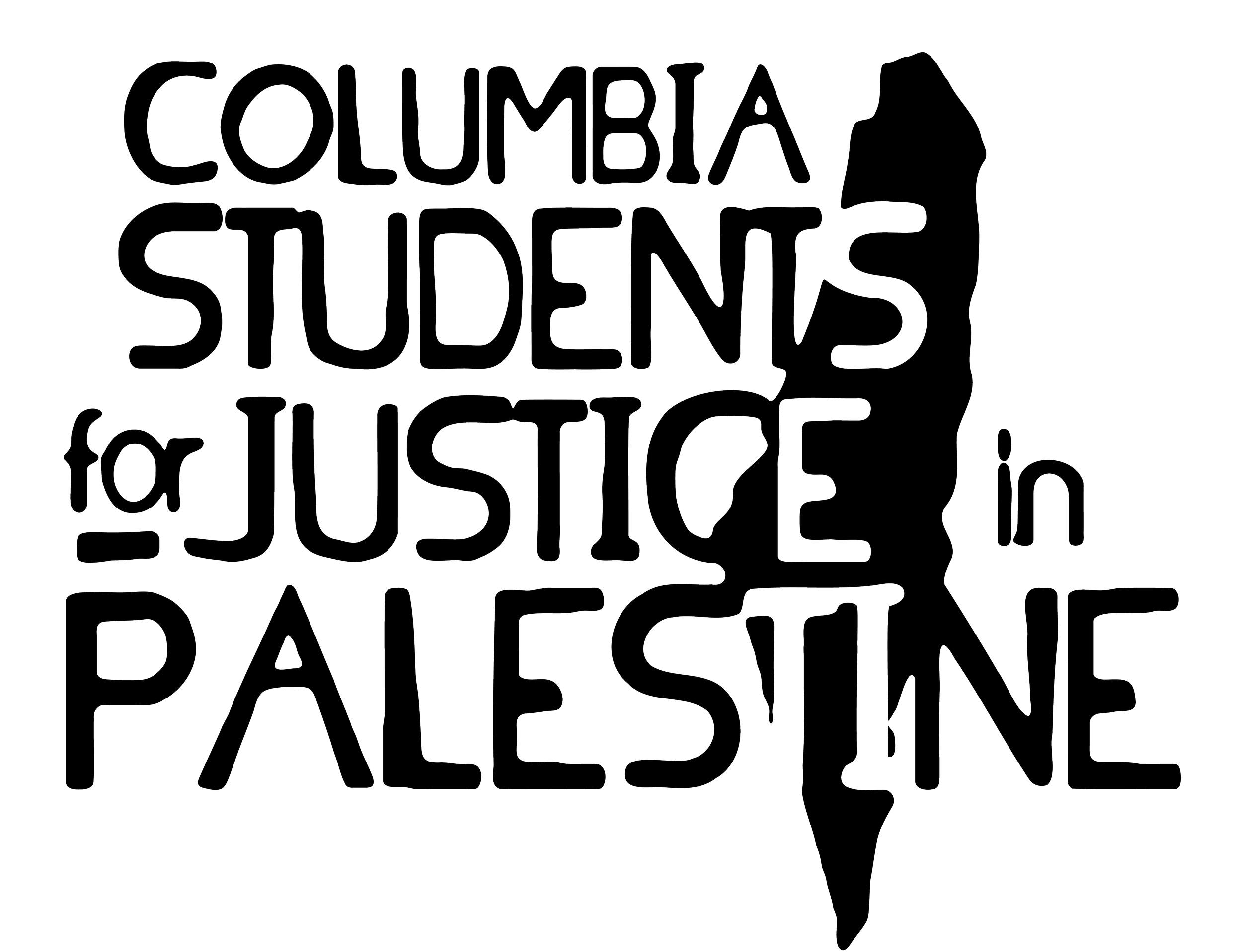 Outline map of Colombia with text overlay reading "Colombia Subentes" and other words.