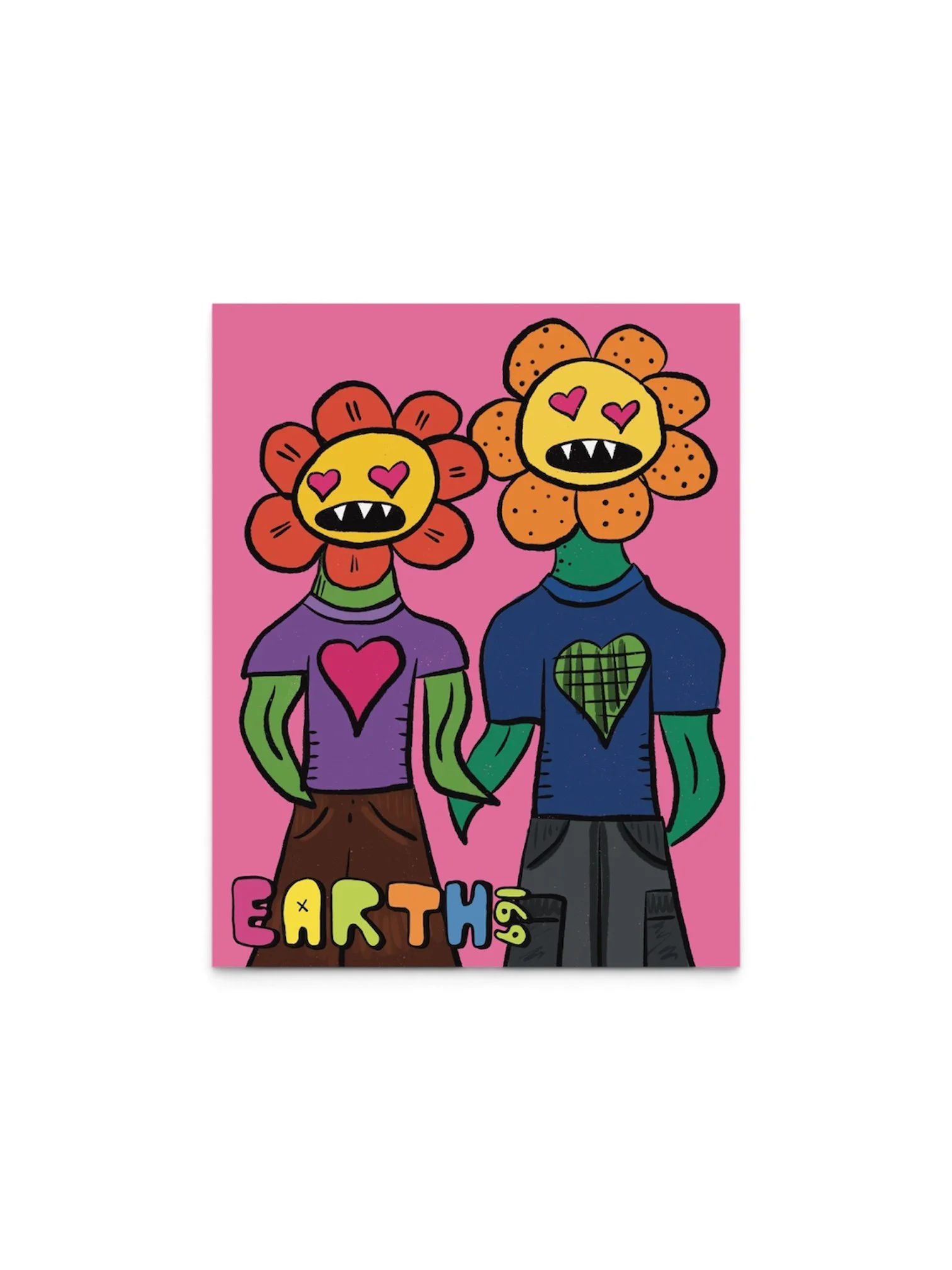 Lover Flowers Vinyl Sticker