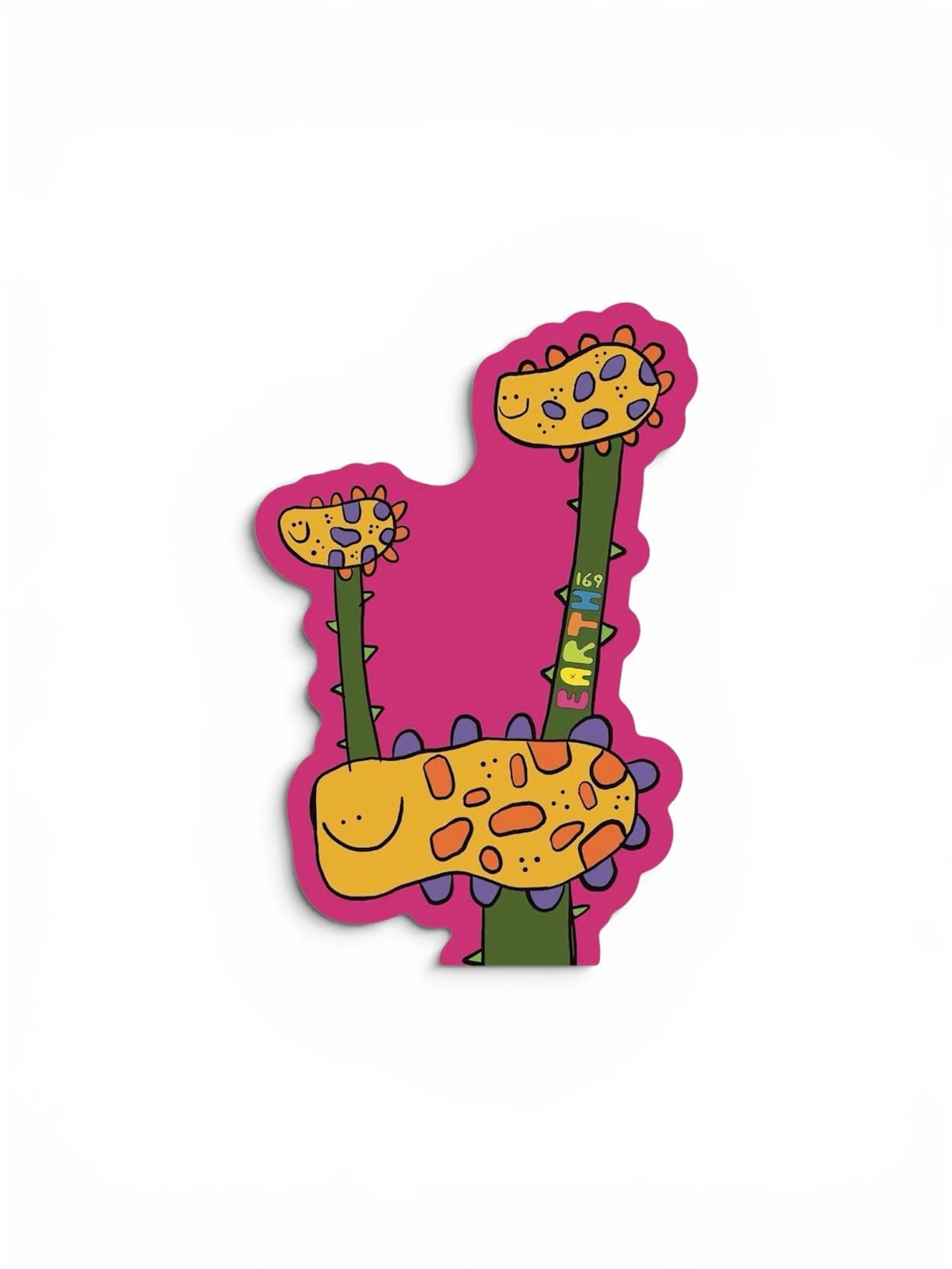 Flower Stack Vinyl Sticker