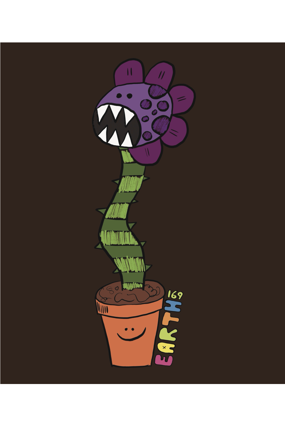 Flower in Pot Art Print