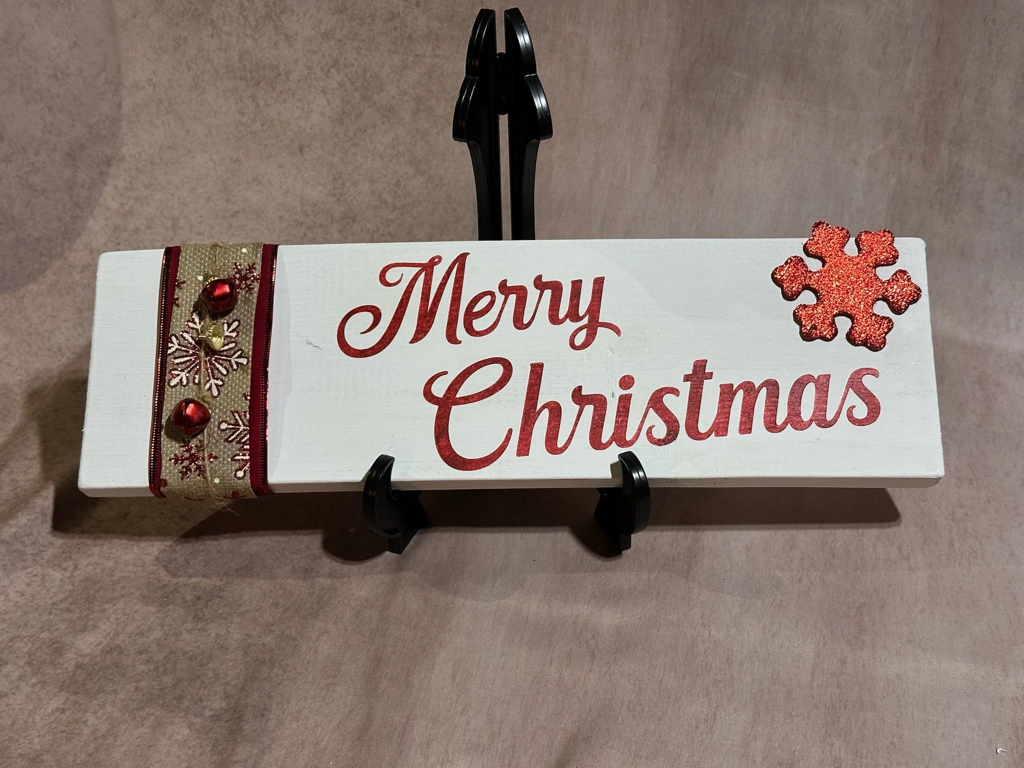 Christmas Decor: Merry Christmas Sign