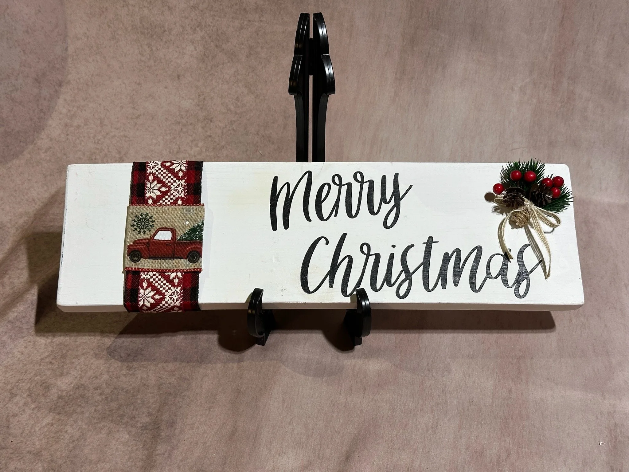 Christmas Decor: Merry Christmas Sign