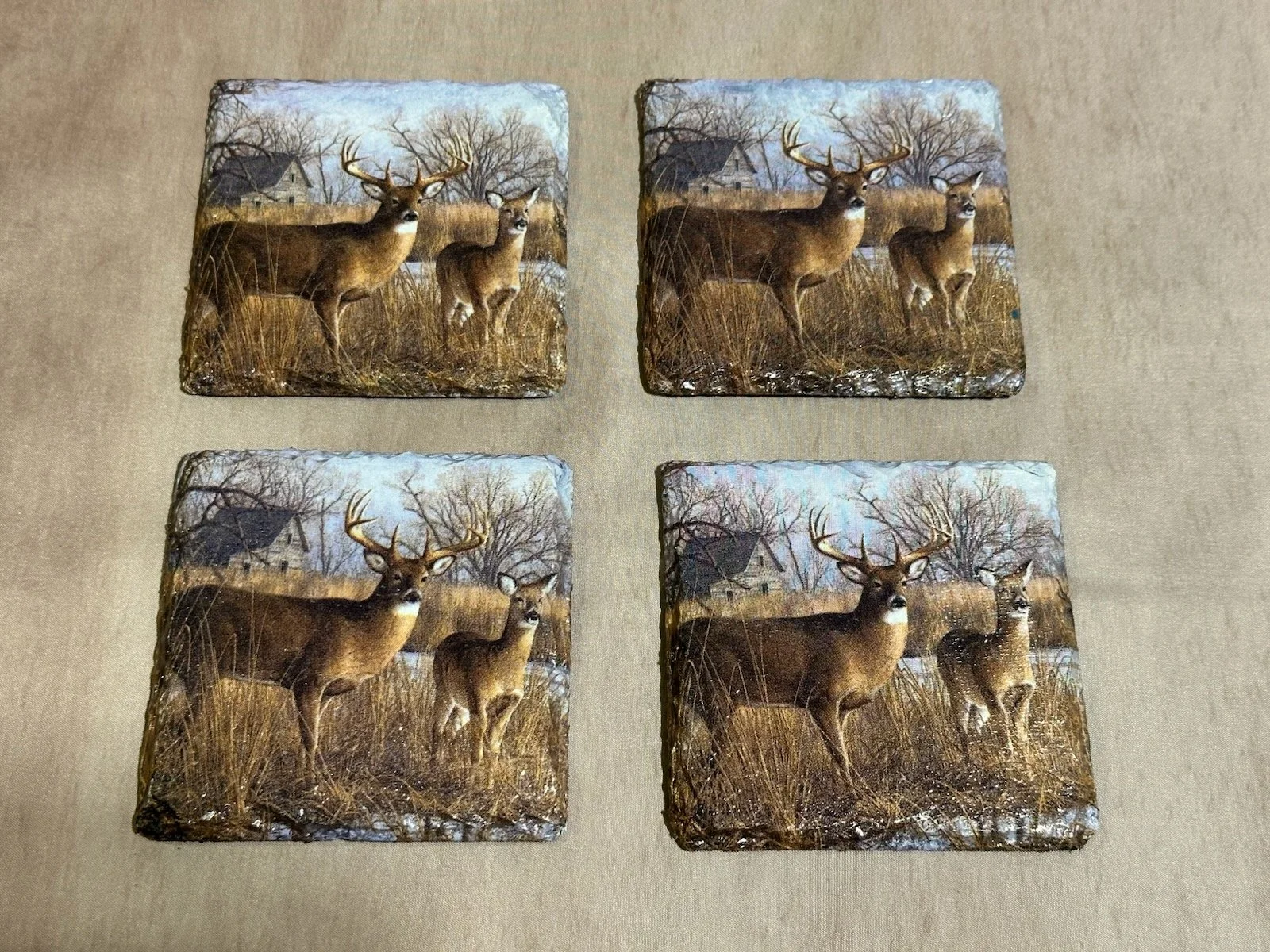 Deer Coasters