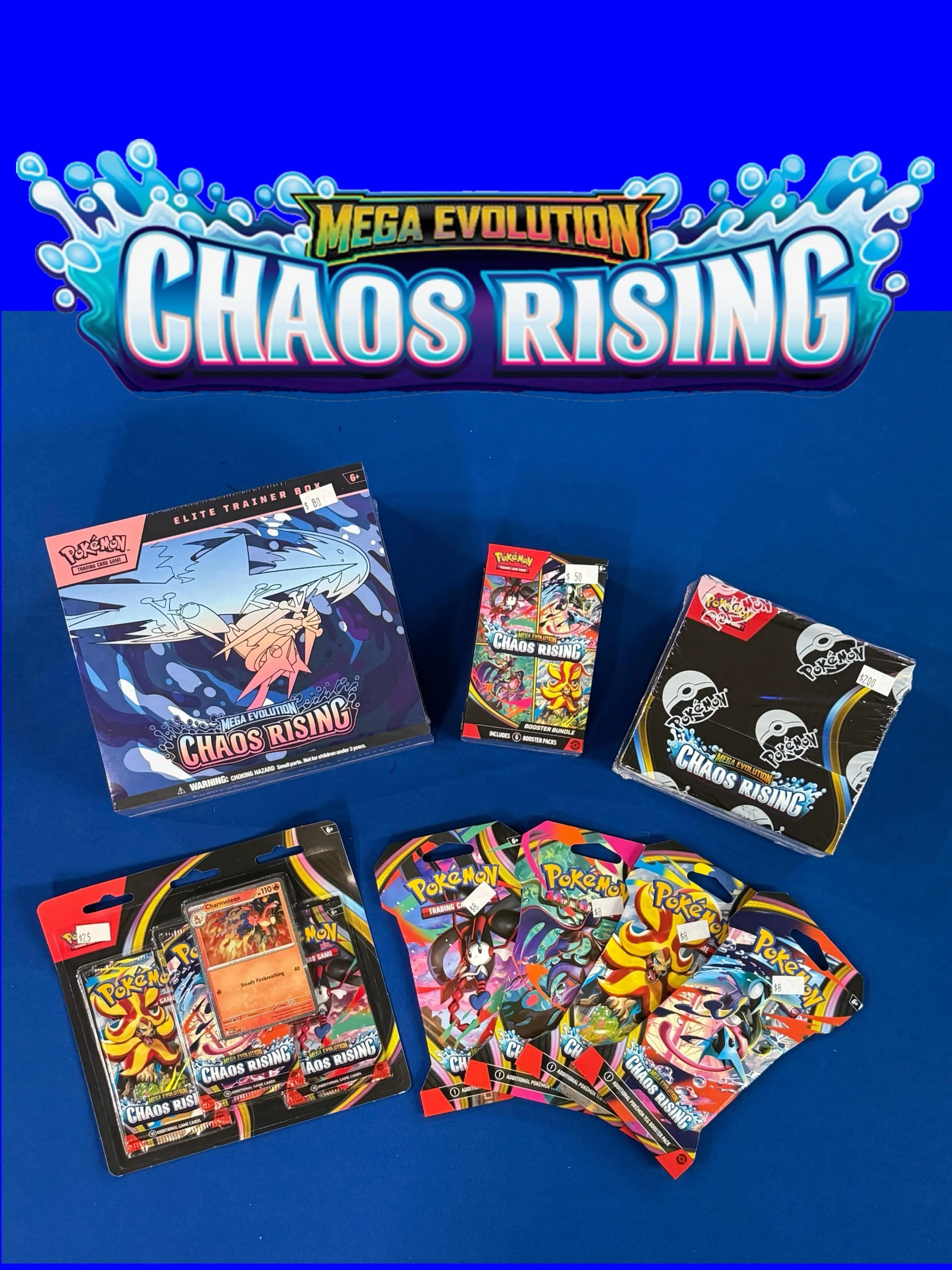CHAOS RISING IS HERE AND IN STOCK!