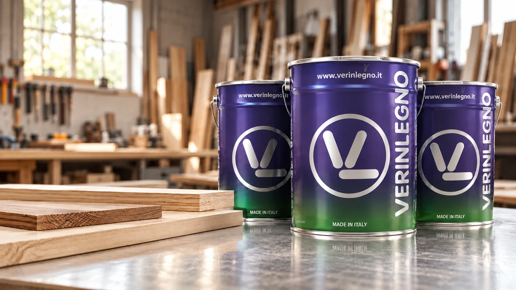 Verinlegno WAD010 – White Interior Water-Based Topcoat 1K | 10% Sheen | 25kg