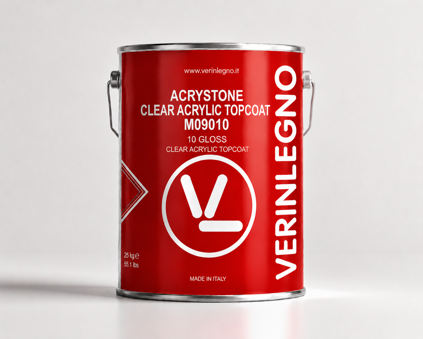 Verinlegno Acrystone Clear Acrylic Topcoat, 10 Gloss – M09010