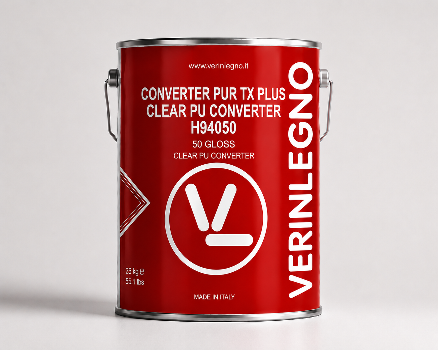 Verinlegno Converter PUR TX Plus Clear PU Converter, 50 Gloss – H94050