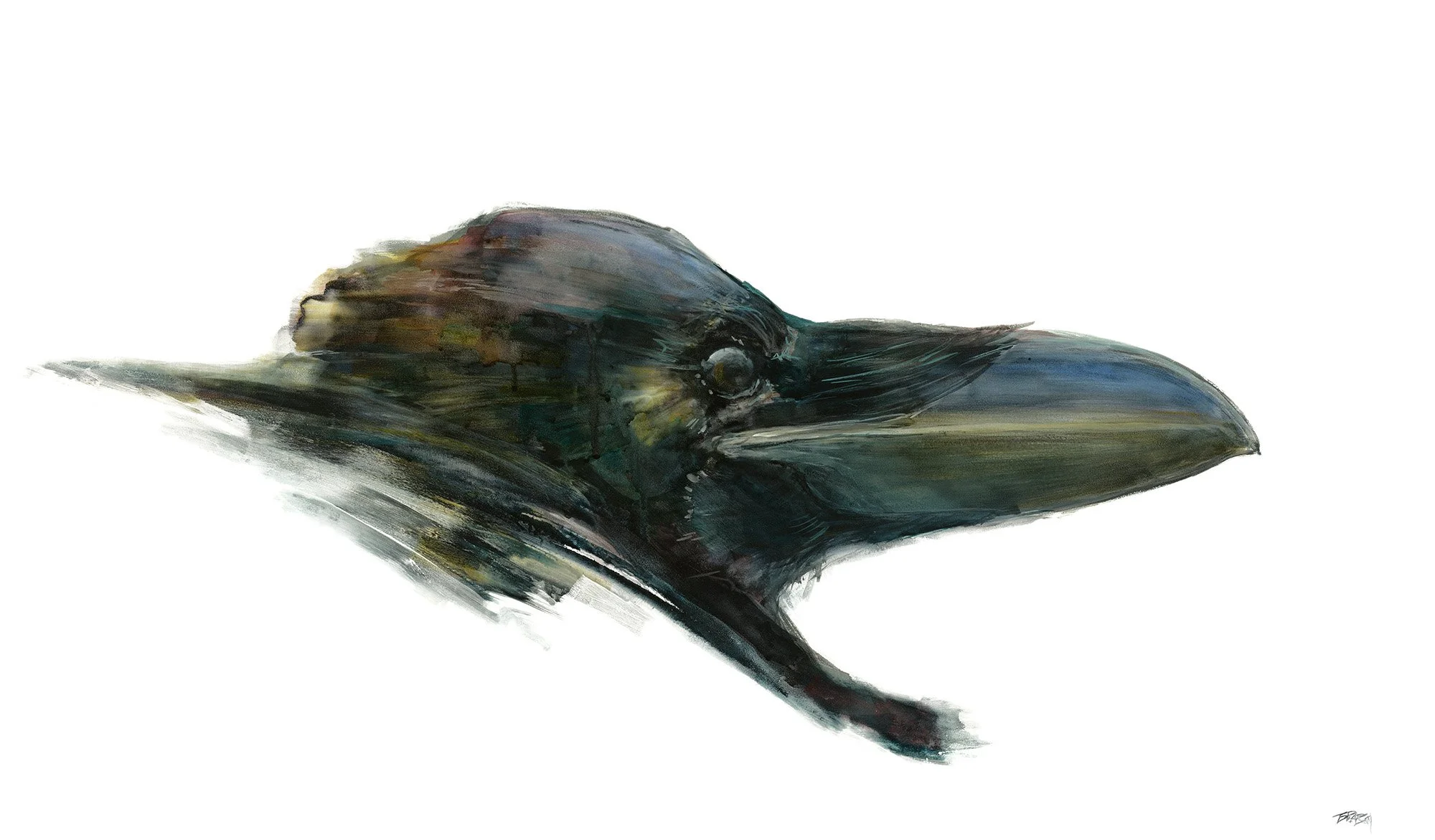 Raven Bust