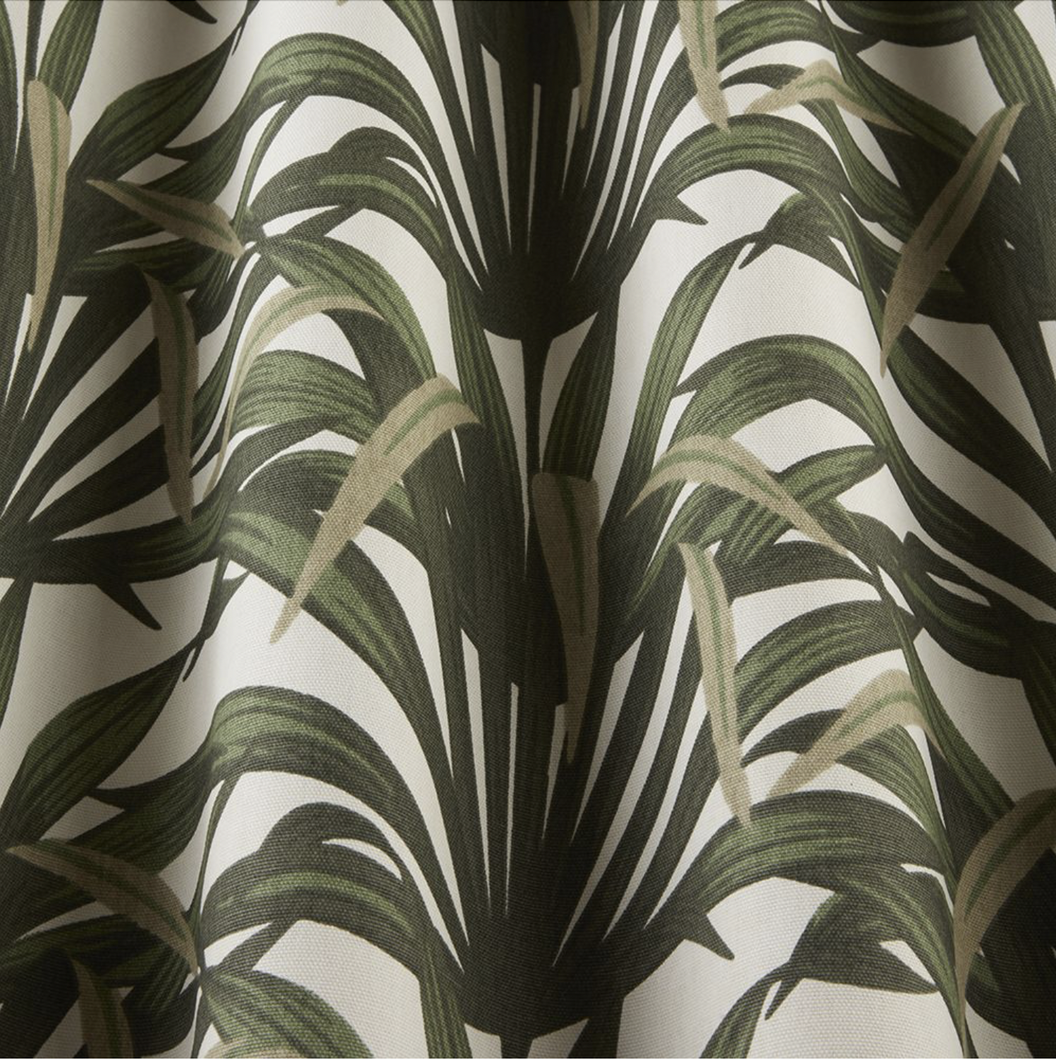 Martinique FOREST | Stoff mit Blattmotiv