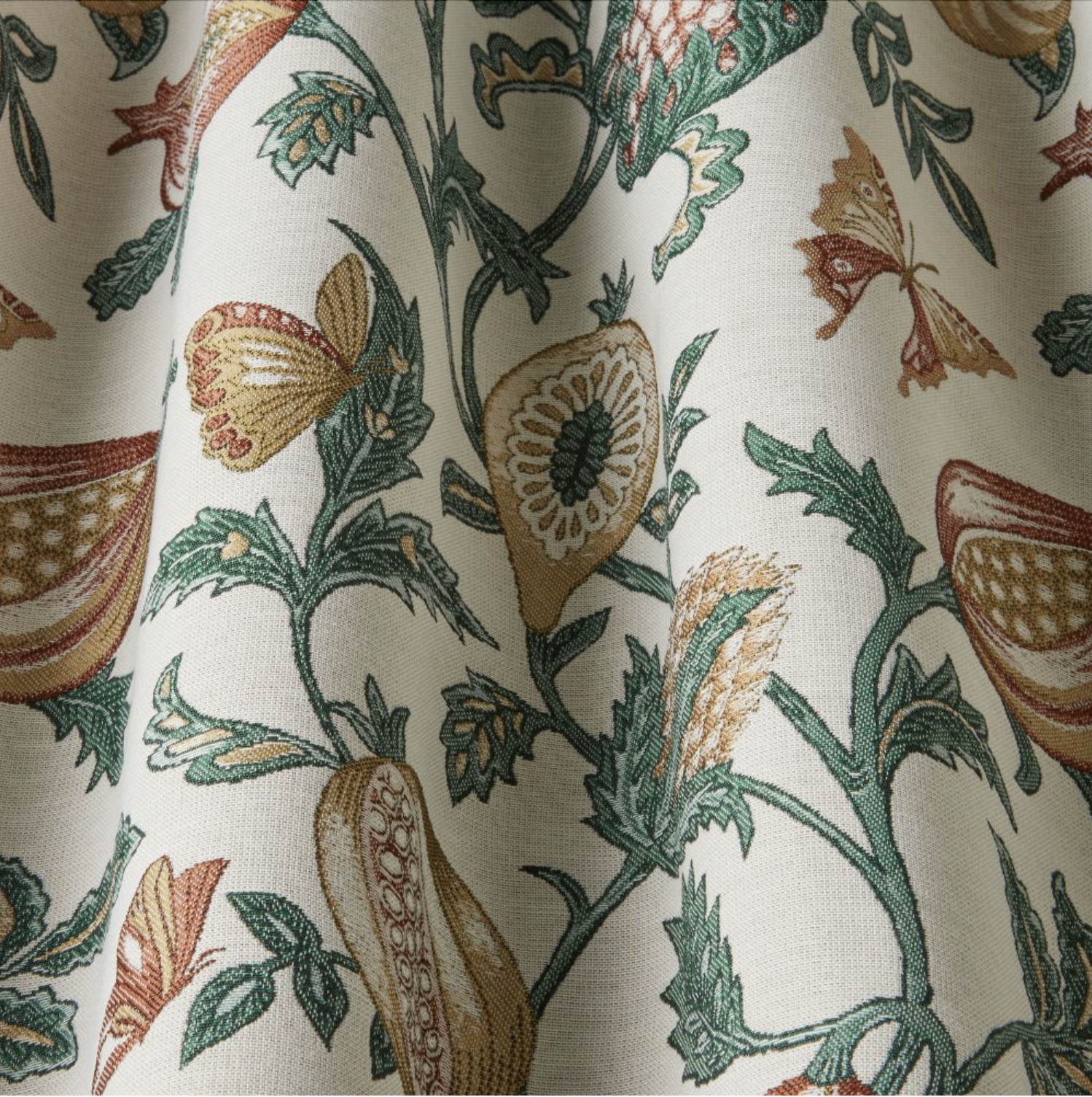 Primavera PAPAYA | Stoff im Landhausstil