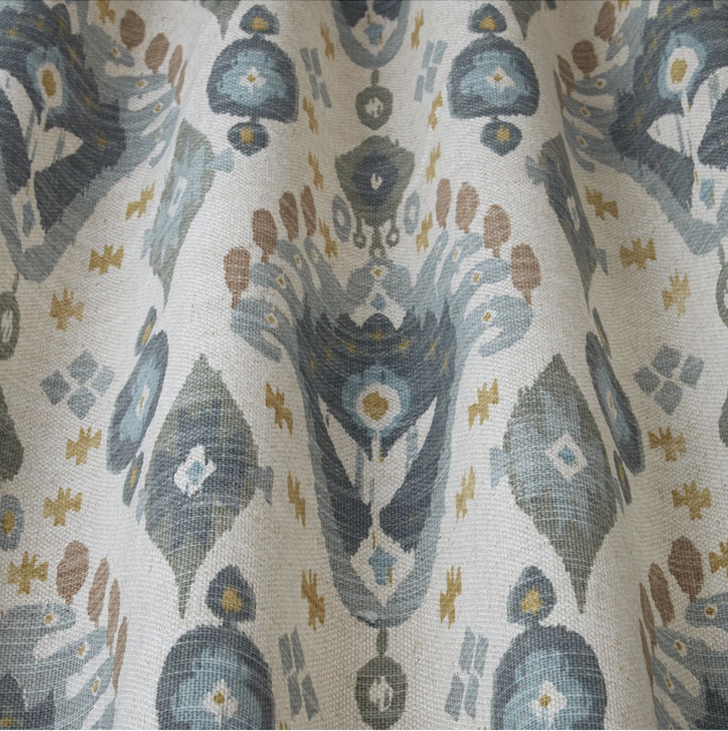 Boho GLACIER | Stoff im Ikatstil
