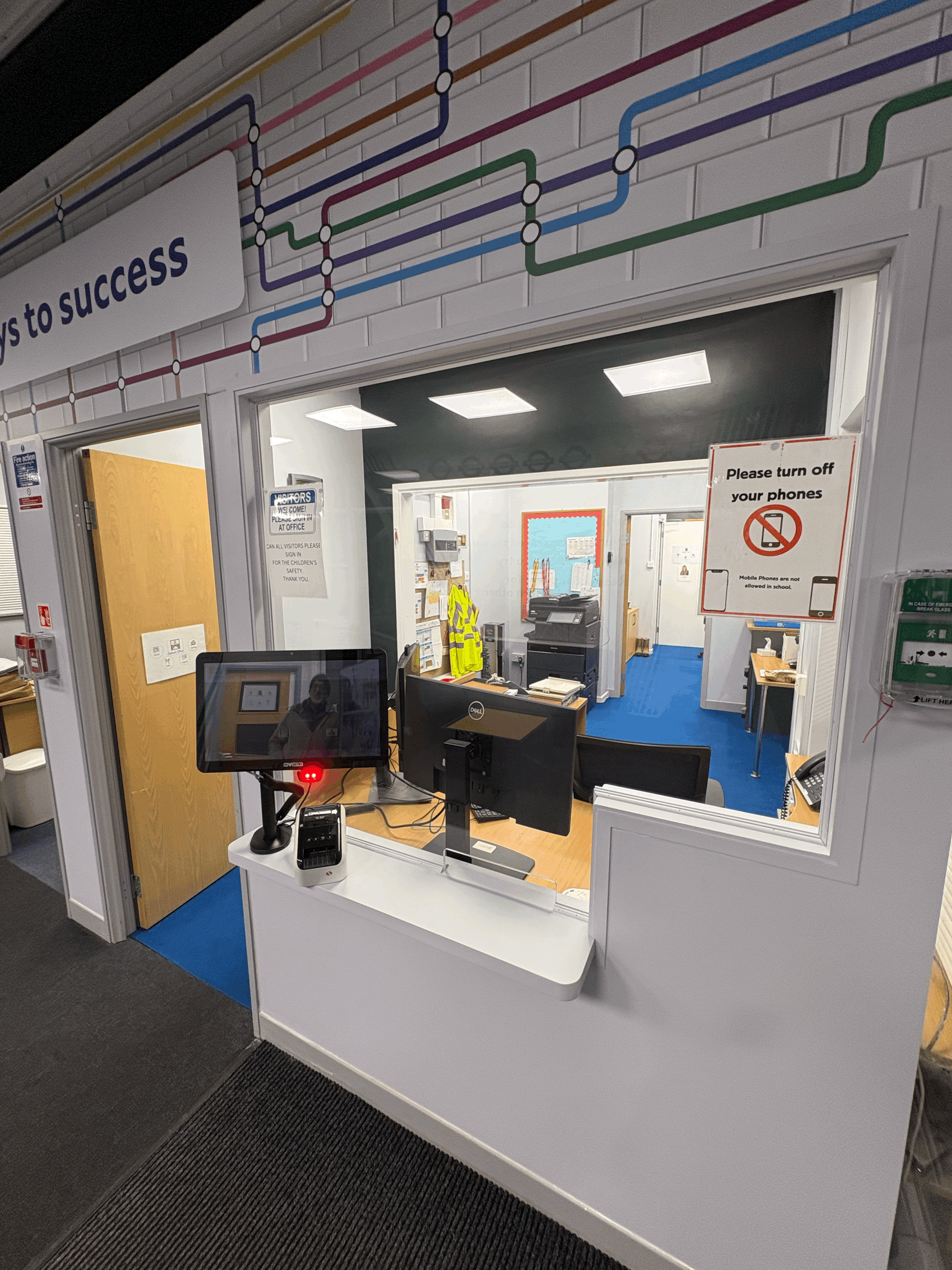 Compliant Reception Areas
