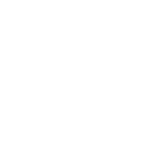 White house icon on black background