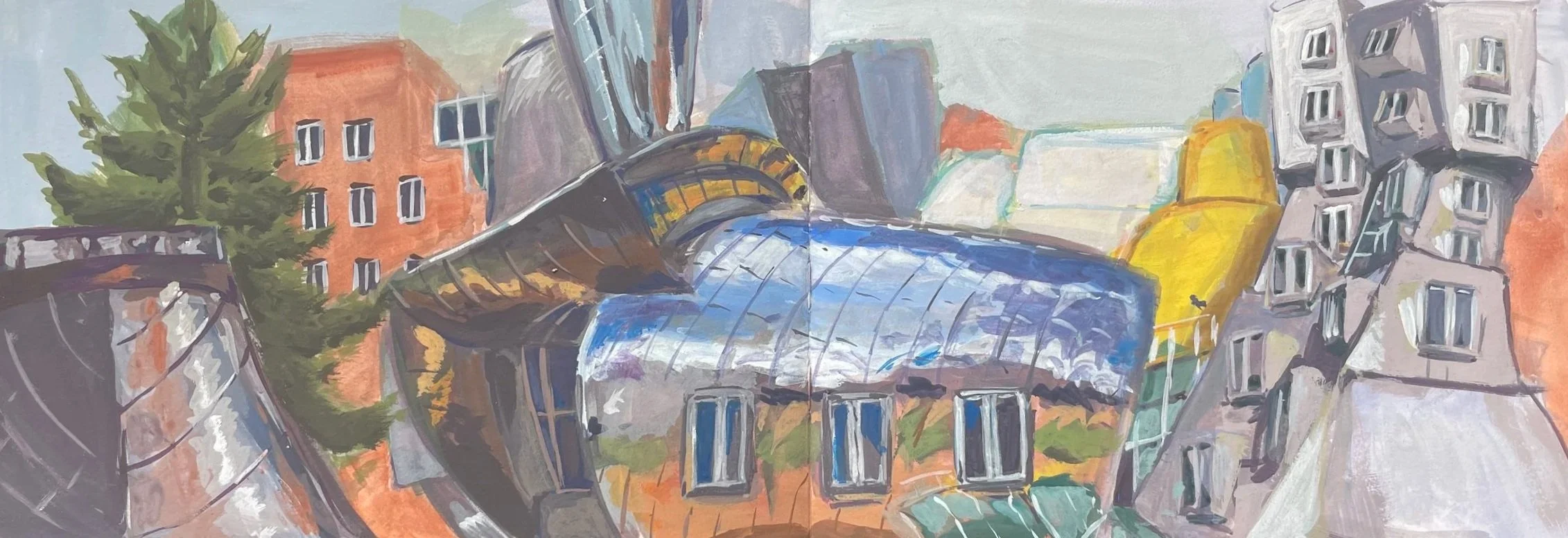 (Gouache)