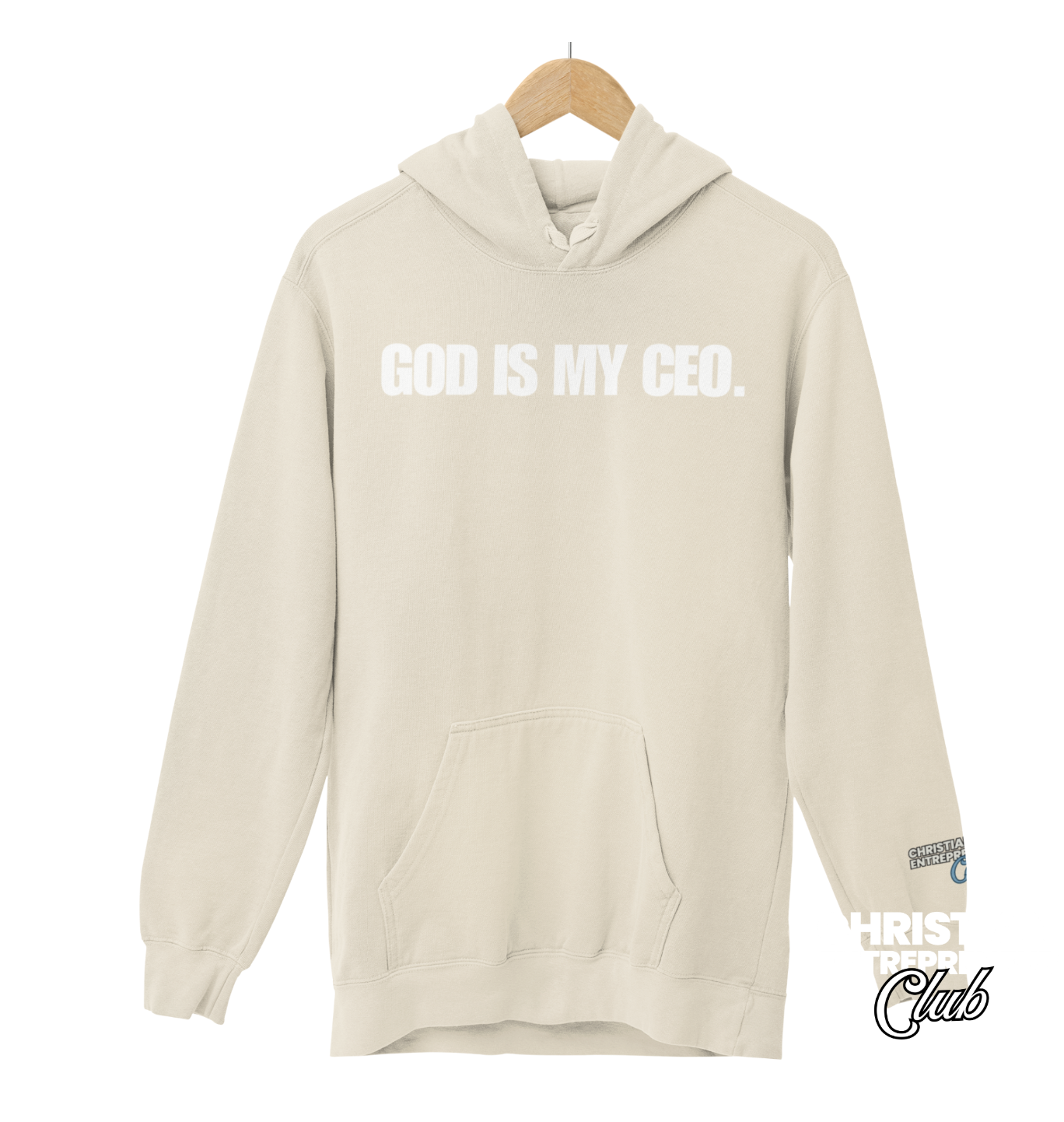 "God Is My CEO" Heavy Weight Hoodie