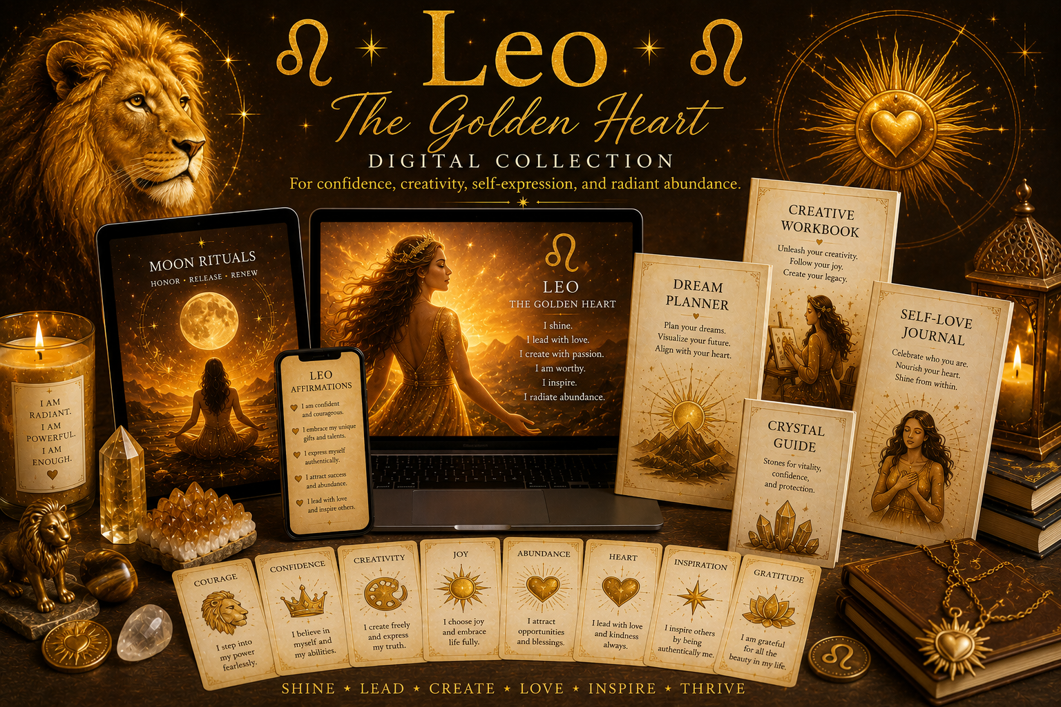 Leo – The Golden Heart  Digital Collection