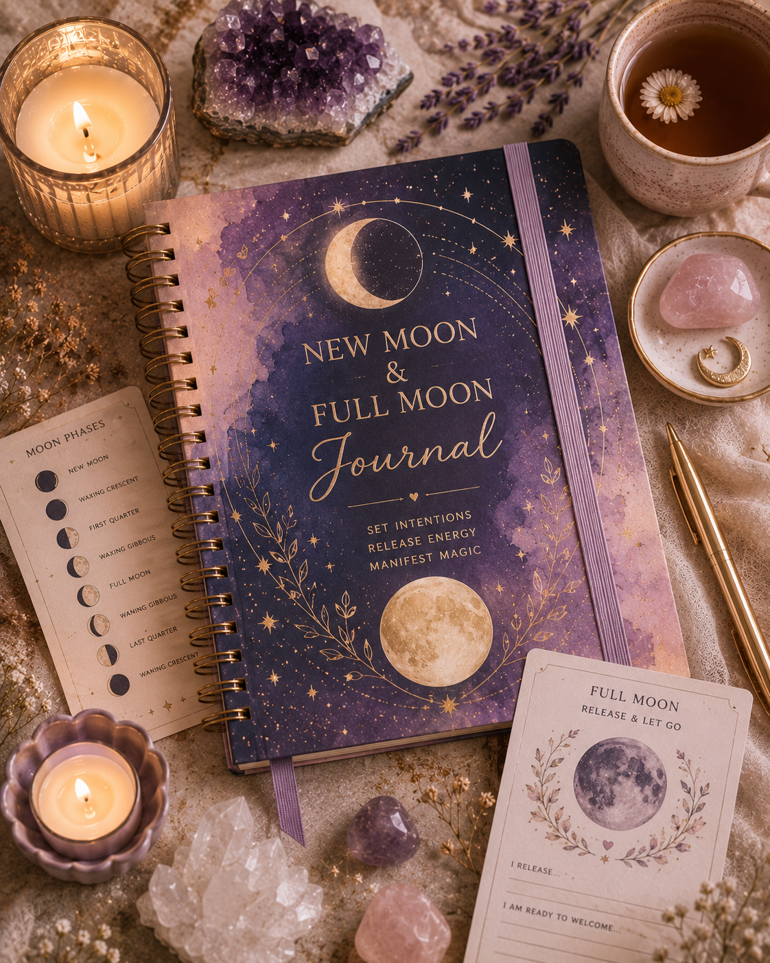 New Moon & Full Moon Journal Digital Collection