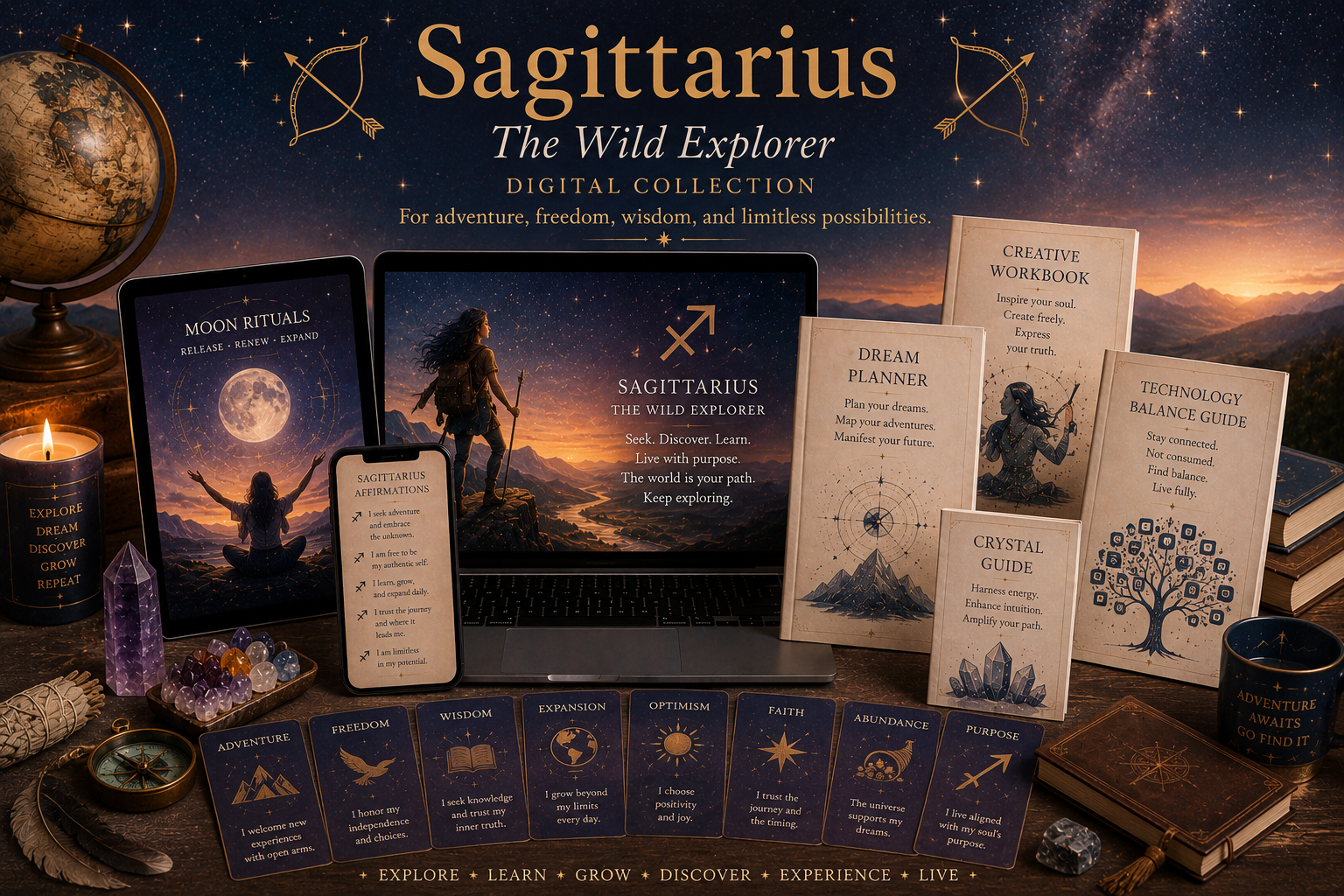 Sagittarius – The Wild Explorer  Digital Collection