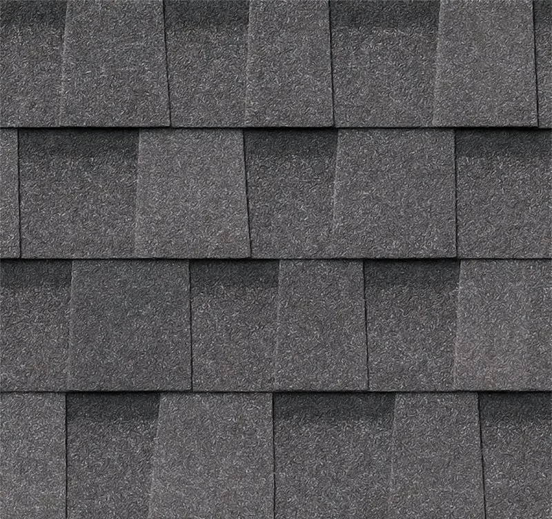 Atlas Pinnacle® Pristine architectural roofing shingles in Pewter.