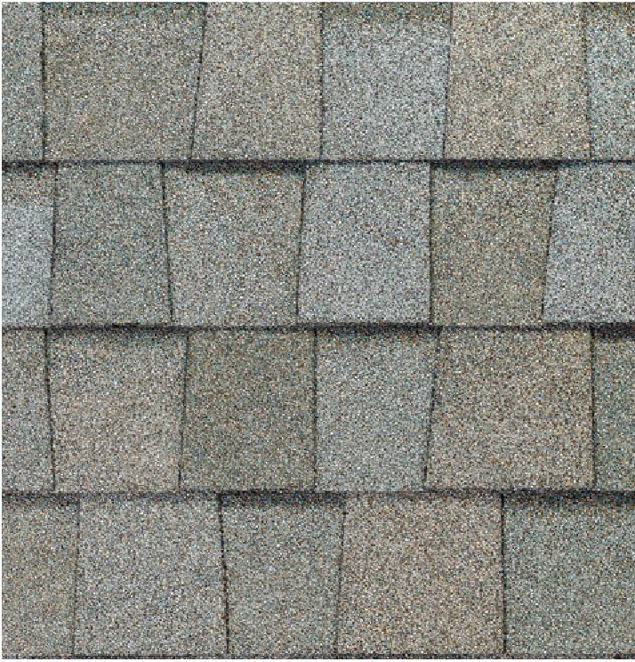 Atlas StormMaster® Shake Moonlight Beach Class 4 impact-resistant roofing shingles.