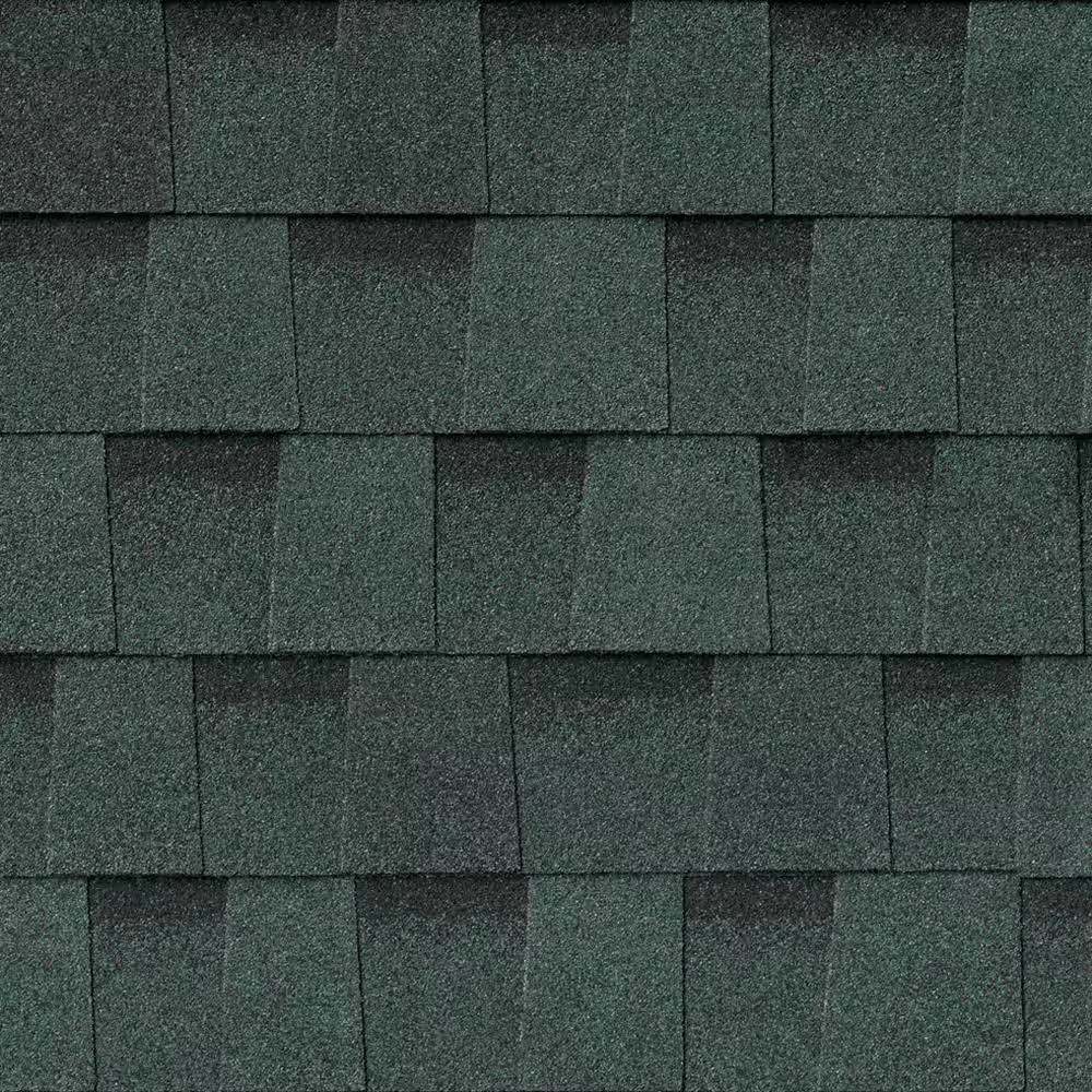Atlas Pinnacle® Pristine architectural roofing shingles in Woodland Green.