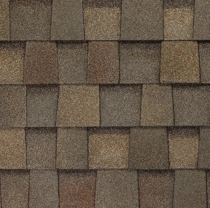 Atlas Pinnacle Sun® solar reflective roofing shingles in Cool Coral Canyon.