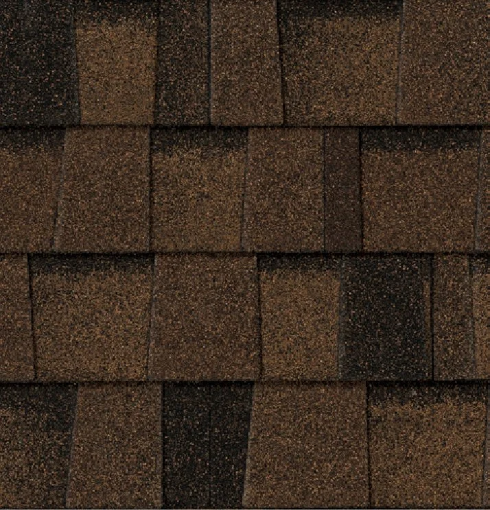Atlas Briarwood Pro® designer roofing shingles in Chestnut.