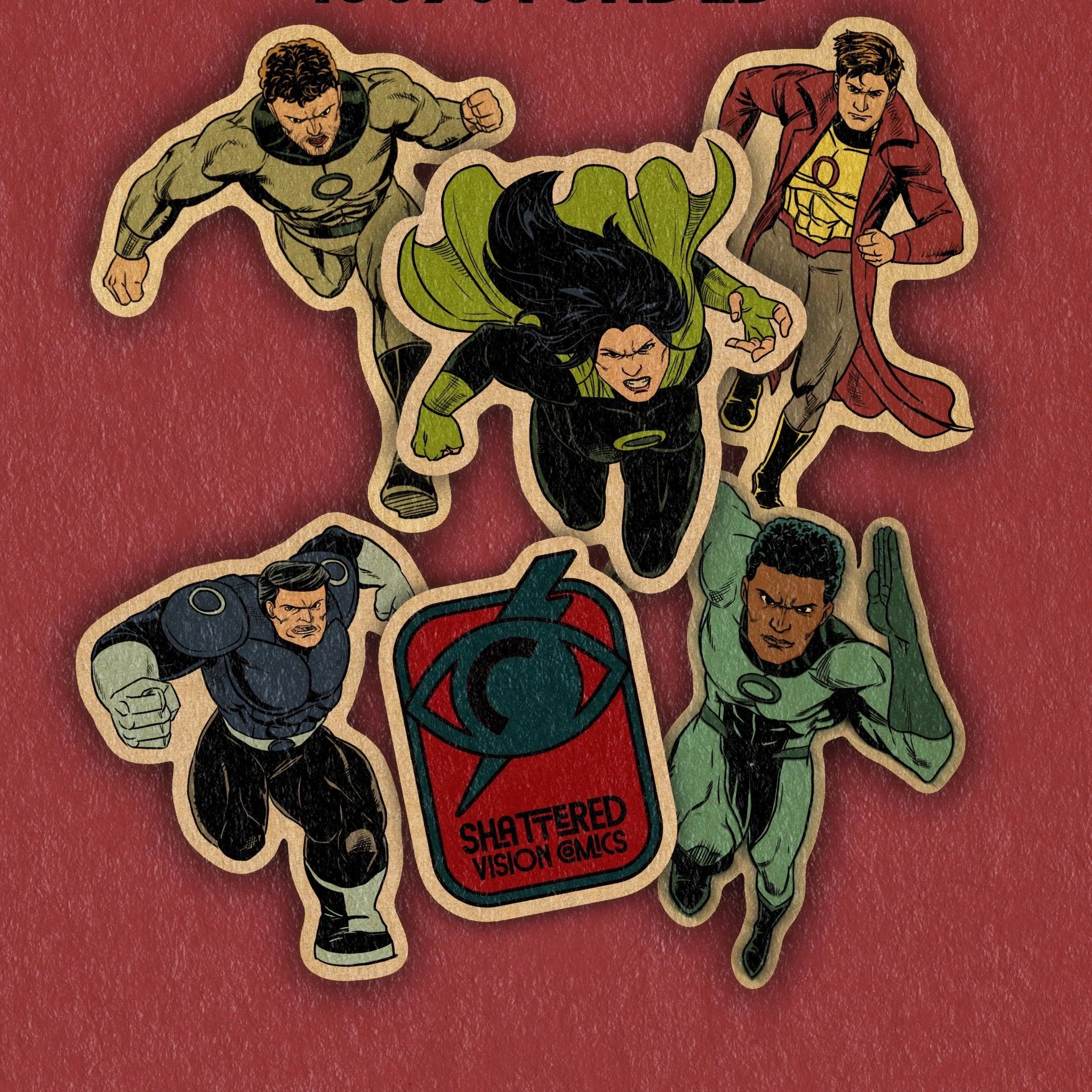 Liminals Issue #1 Sticker Pack