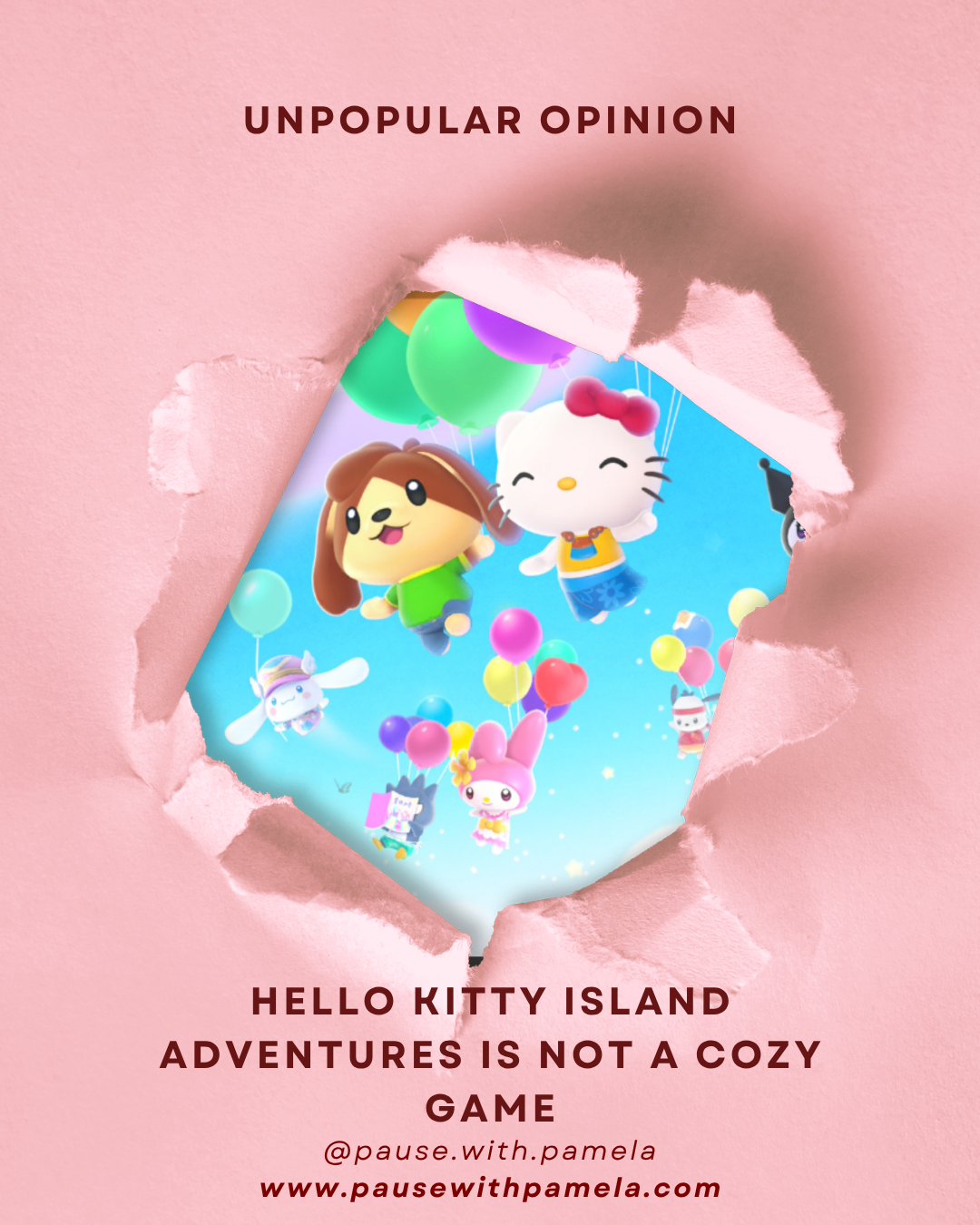 Unpopular Opinion: Hello Kitty Island Adventures Is Not a Cosy Game