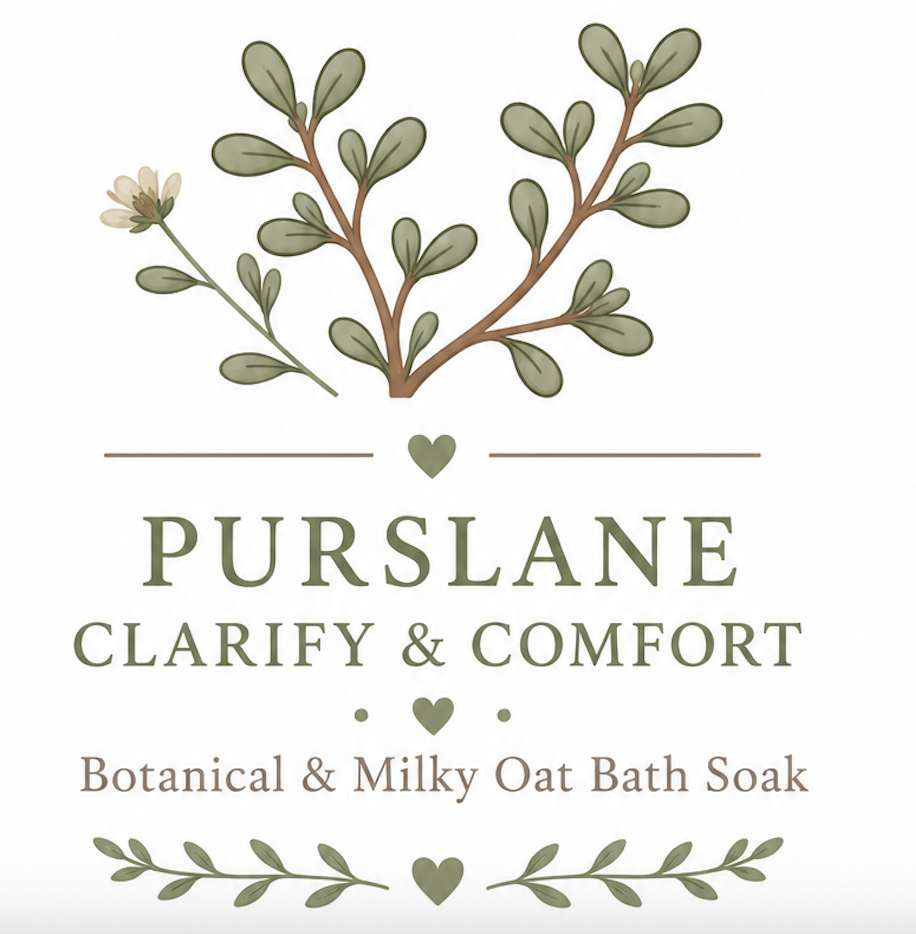 PURSLANE Clarify & Comfort Herbal Bath Soak