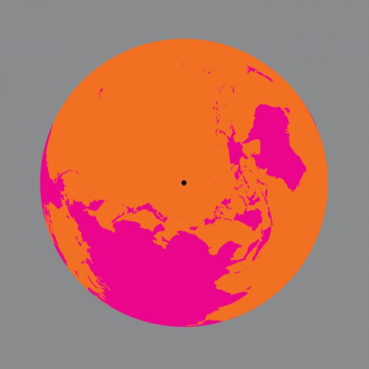 Olafur Eliasson, Earth perspectives, 2020, The Earth viewed over the South Pole