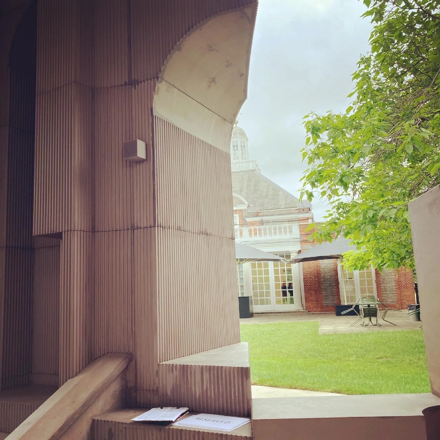 Serpentine Pavilion 2021 designed by Sumayya Vally, Counterspace, Interior View © Counterspace Photo: Iwan Baan