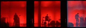 flag:burning, Barbican, London, UK (April 26, 2003) Wire, Es Devlin, Chapman Brothers