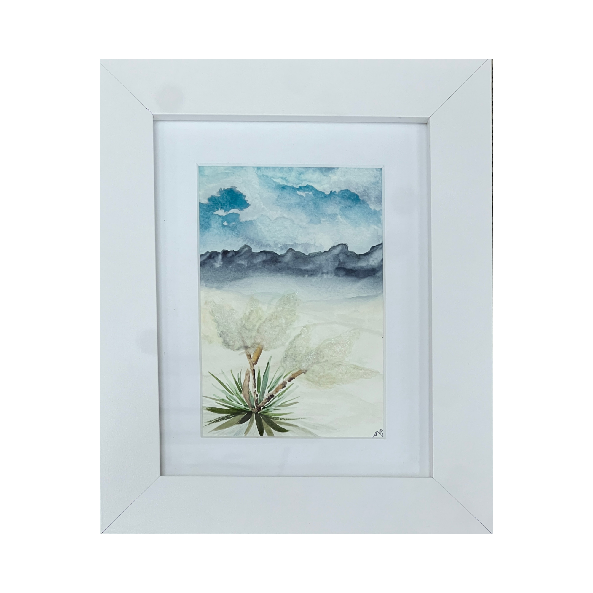 Framed Yucca at White Sands
