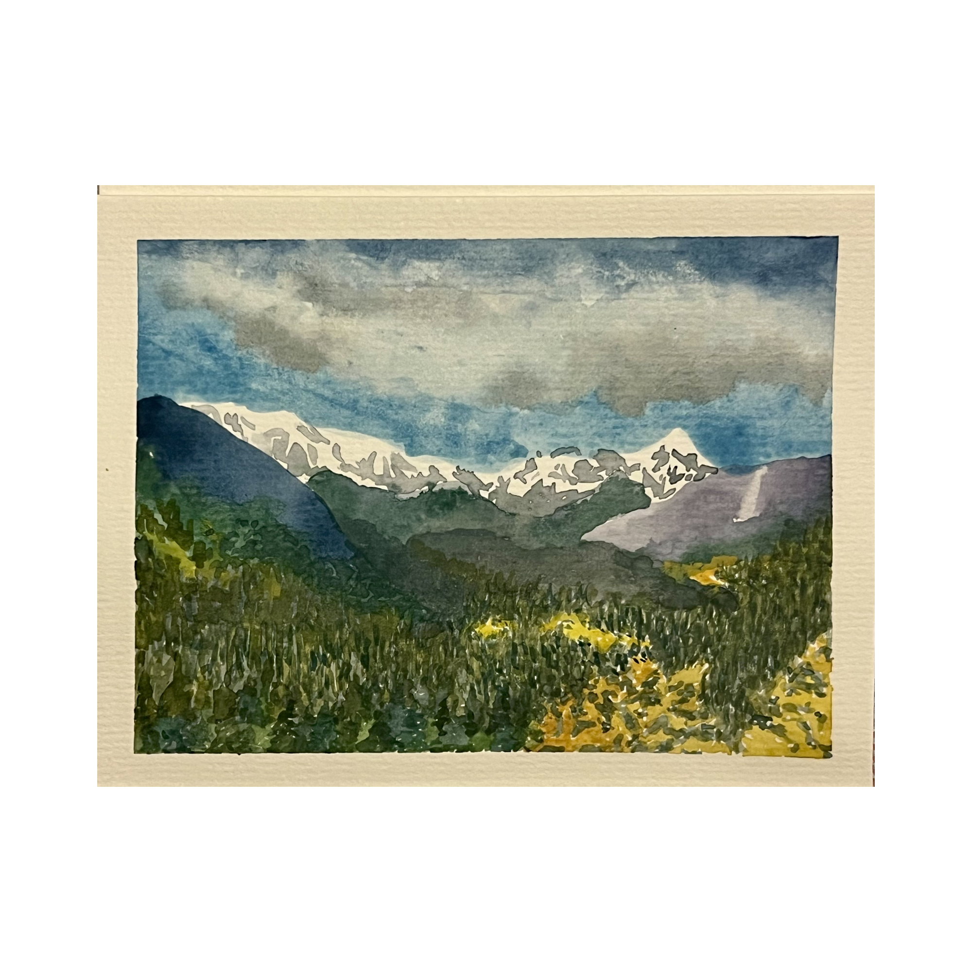Snowcaps and Aspens